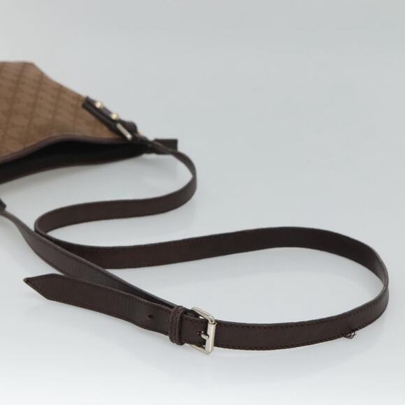 GUCCI GG Canvas Shoulder Bag Brown - Picture 8 of 12